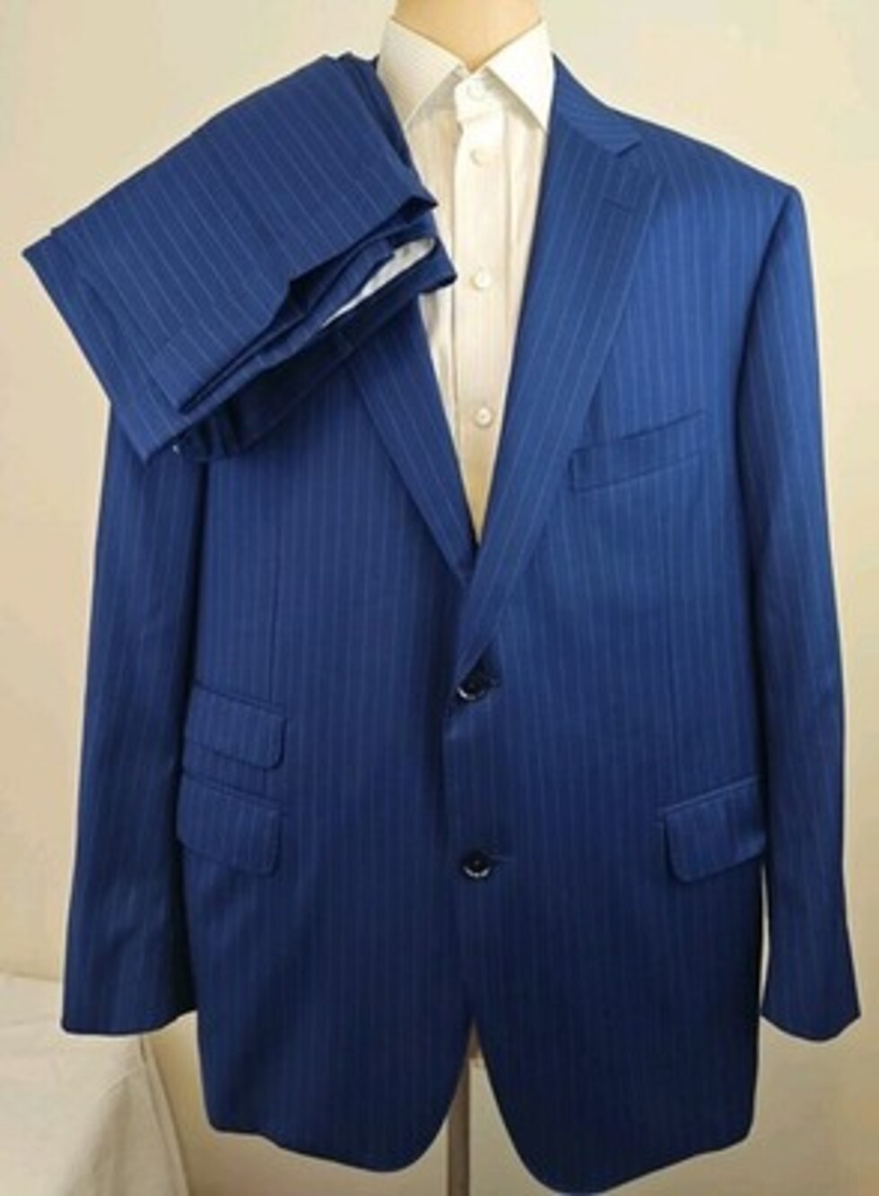 Pal Zileri Su Misura Men Wool & Silk Loro Piana Cloth 2 Piece Suit Sz 46R-W41x26